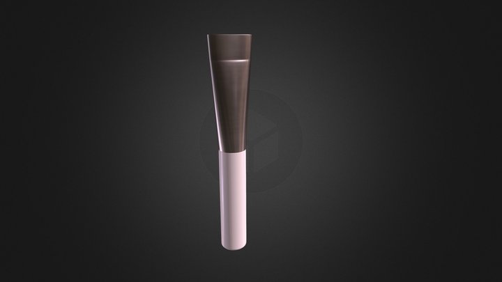 Make Up Brush 3D Model