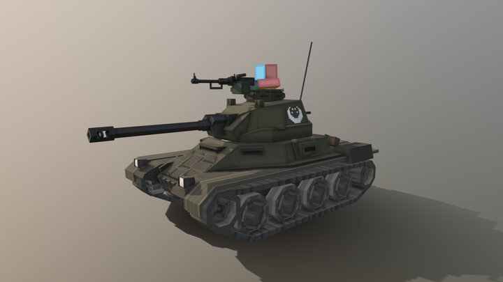 Rundor B6 (1950) 3D Model