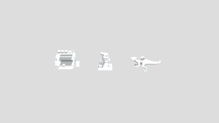 BlockingV2 XYZ 3D Model