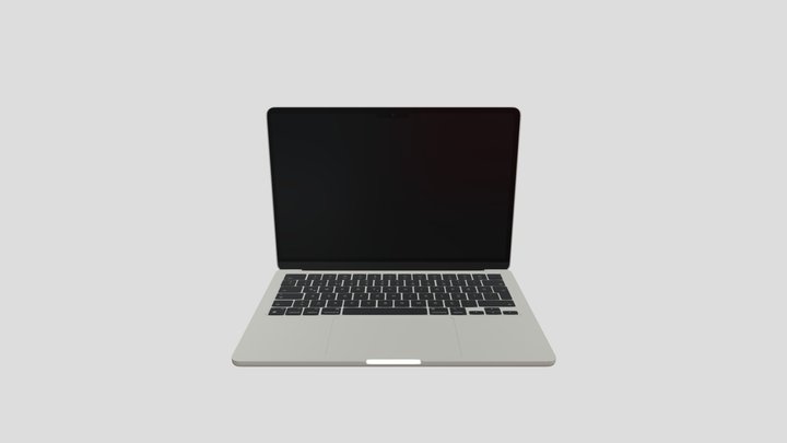 MacBook 3D Model