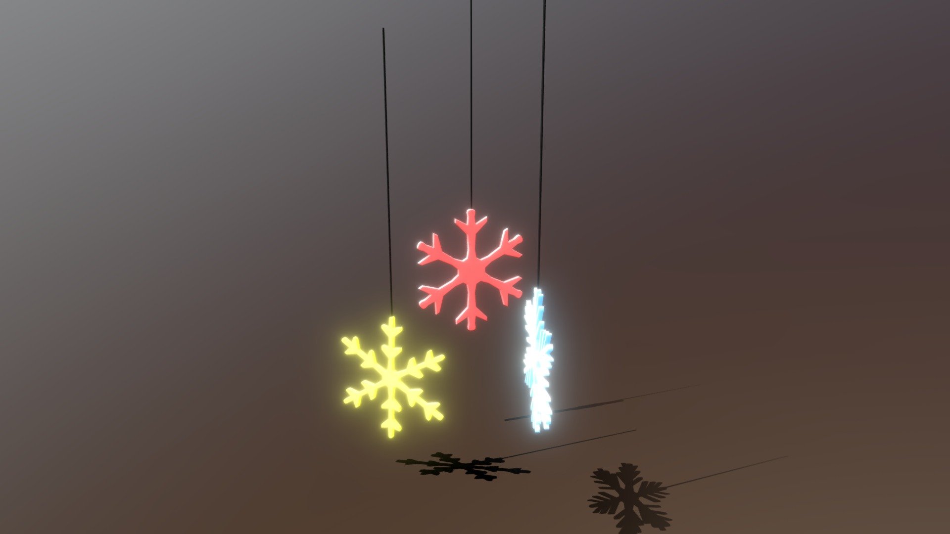 3December - Day 17 - Snowflake - 3D model by Gabriel (@outlawblaze ...