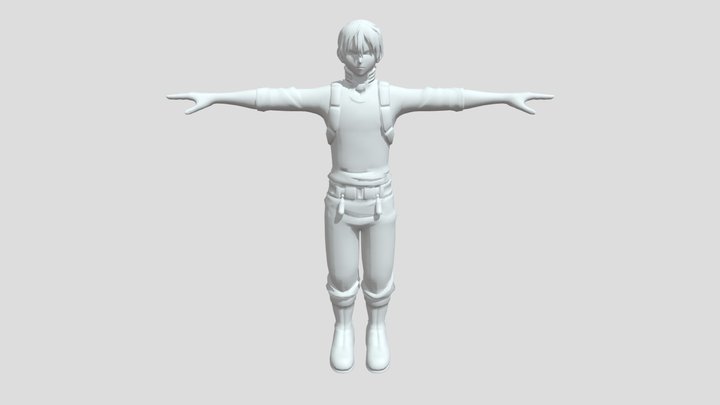 todoroki 3D Model