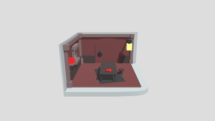 Room CA2 3D Model