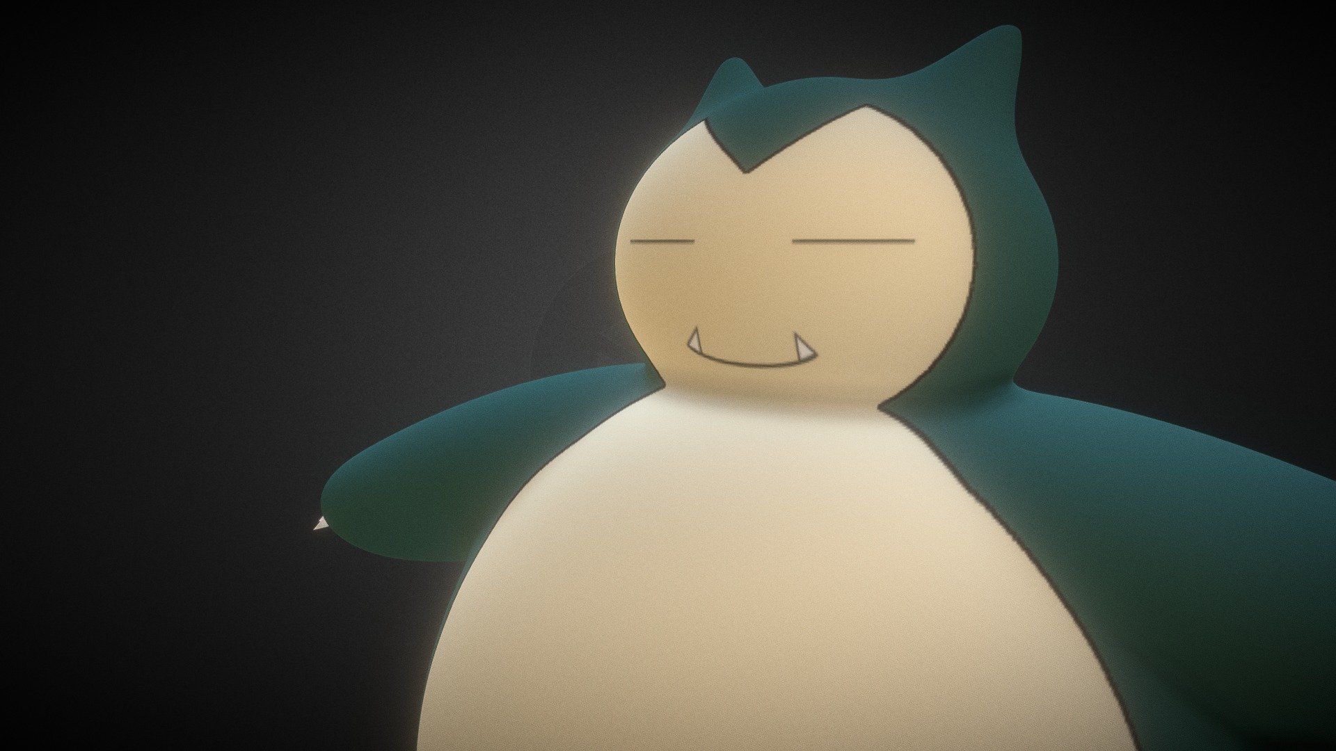 Kabigon（ カビゴン ） - 3D model by Sirius [289e802] - Sketchfab