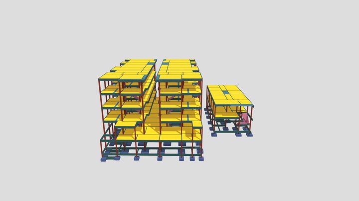 Edificações de Heron 3D Model