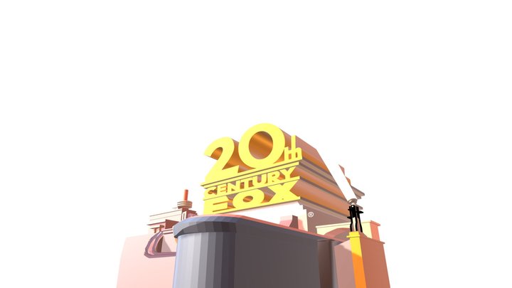 20th Century Fox logo history - A 3D model collection by derricksr516 -  Sketchfab