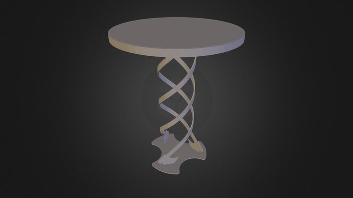 Circle Table.STL 3D Model