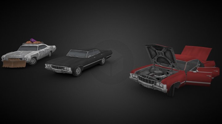 1967 Chevrolet Impala 3D Model