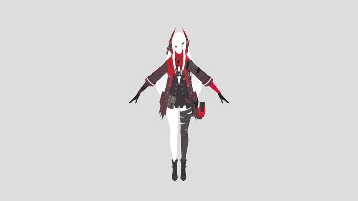 PGR - Lucia [Crimson Abyss] 3D Model