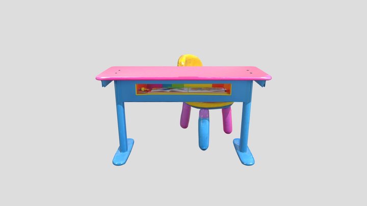 Mobiliario escolar – Modèle 3D gratuit STL