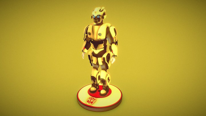 Bumblebee, Iron Bee Suit 3D Model