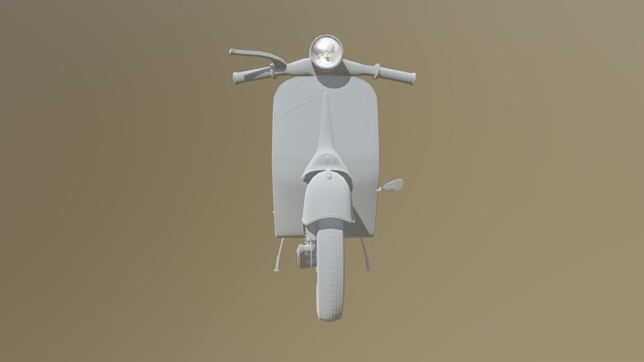 SM_Vespa1_01 draft 3D Model
