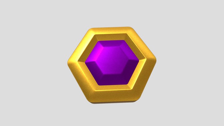 CoC Capital Gold 3D Model