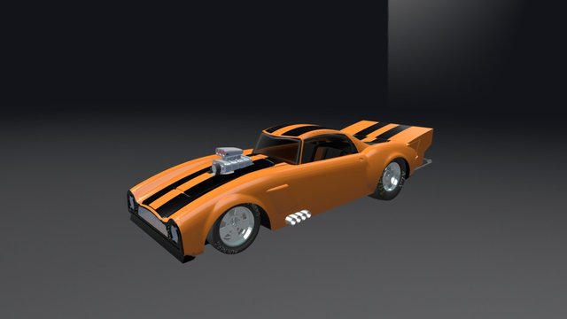 ALN - C9 Dragster 3D Model