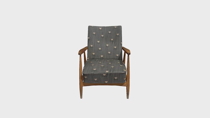 Old Sofa 3D Model