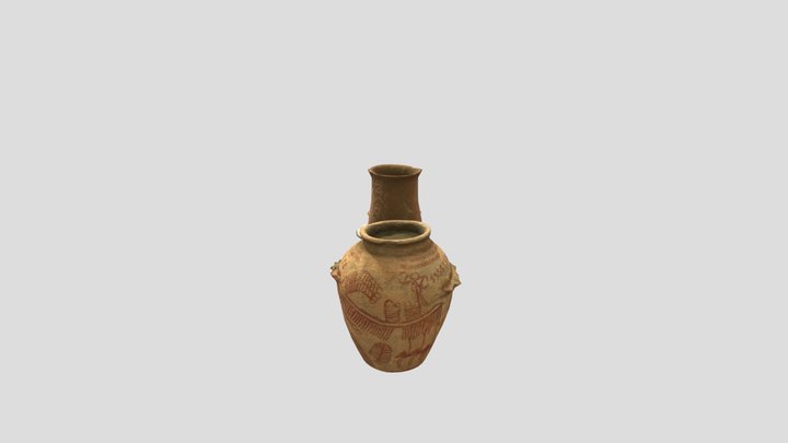 Egyptian Assets 6 (Retopo Photo Scan) 3D Model