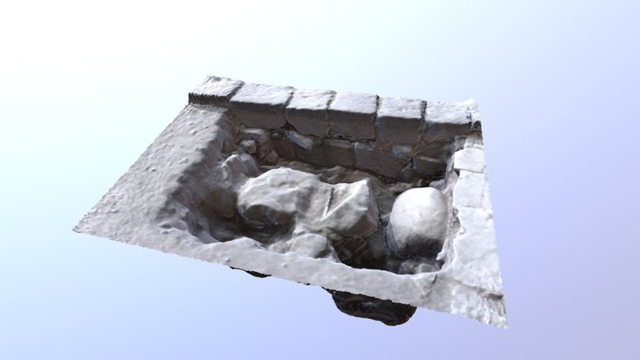 Probe of north section of the portico 3D Model