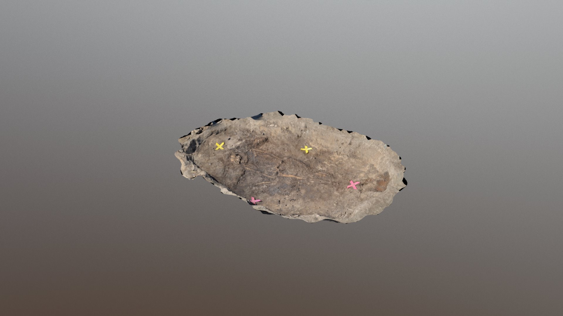 Neolithic grave from Hjärup, Scania, Sweden