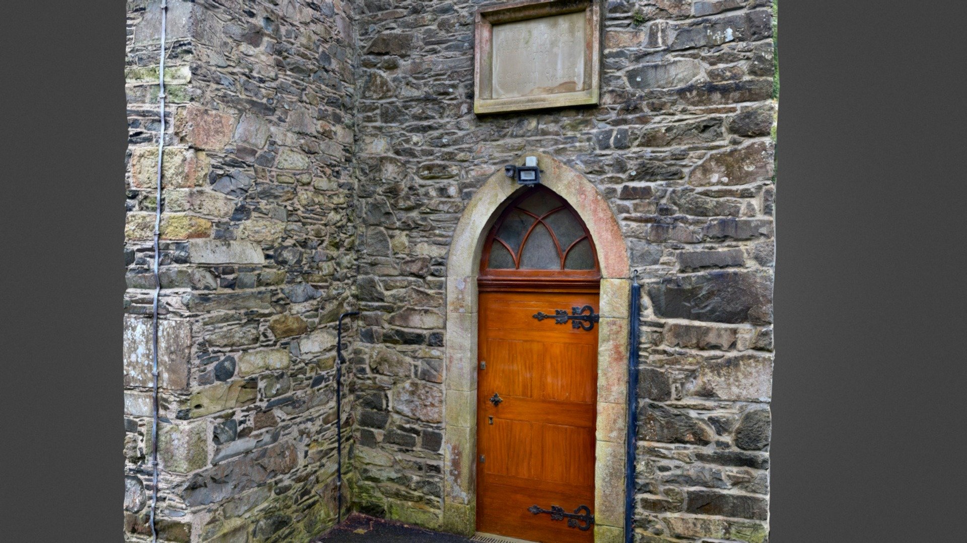 Creggan Church door - 3D model by cathalmcd [28a814e] - Sketchfab
