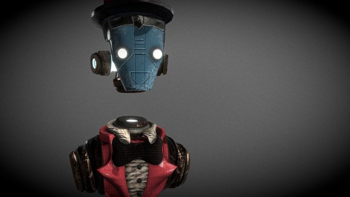 Barman 3D Model