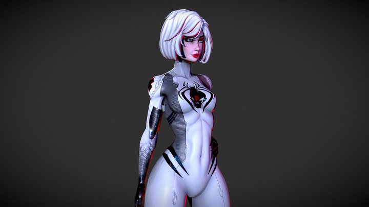White Widow 3D Model