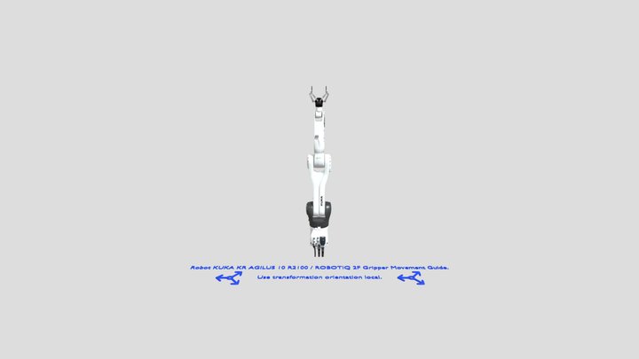Robot Kuka Agilus 10 Robotiq Rig
