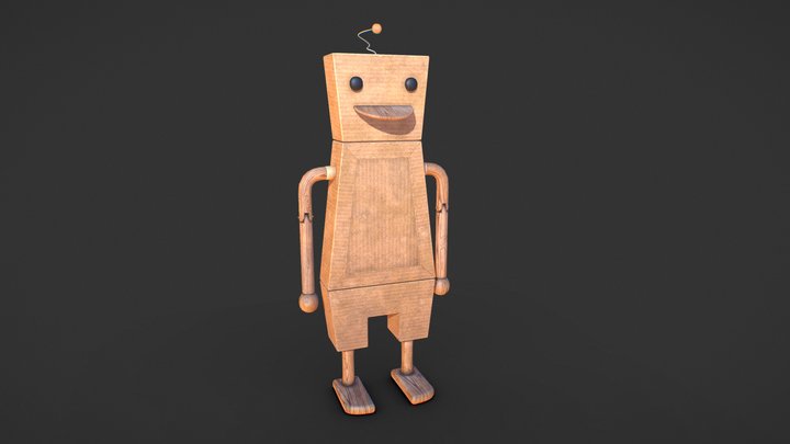 Cardbot 3D Model