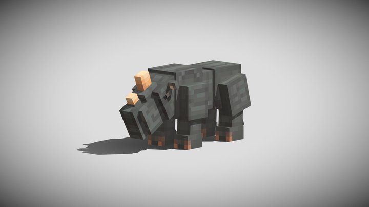 Rhinos 3D Model