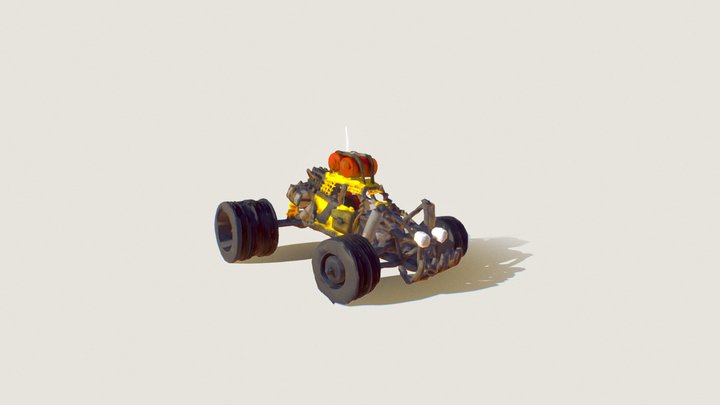 vehicle-buggy-tex 3D Model
