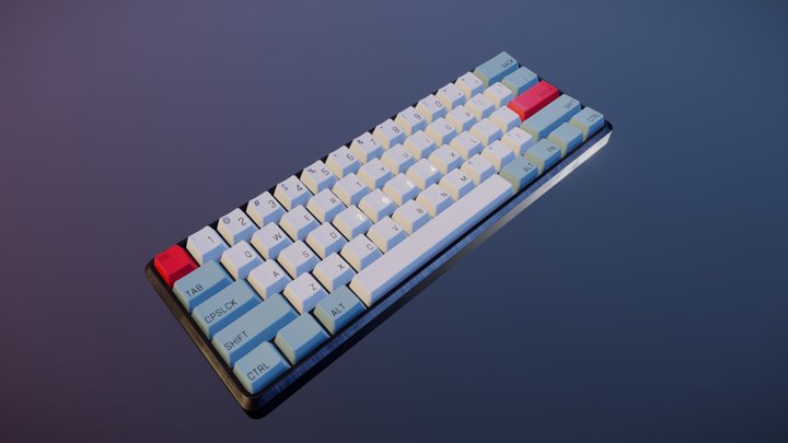Keyboard 2024 3D Model