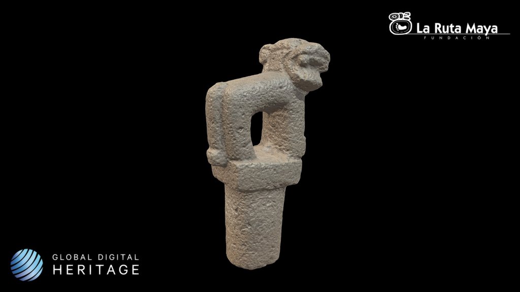 Jaguar Sculpture with Spike