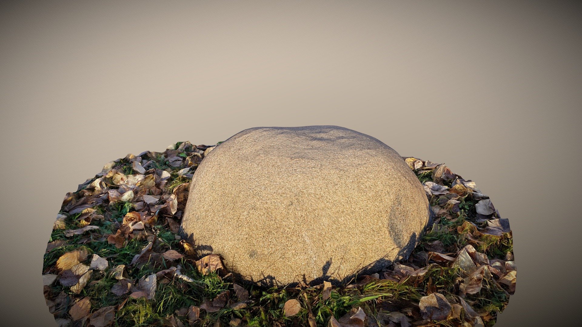 Декоративный камень D60/20 - коричневый — Sketchfab embed 3D viewer