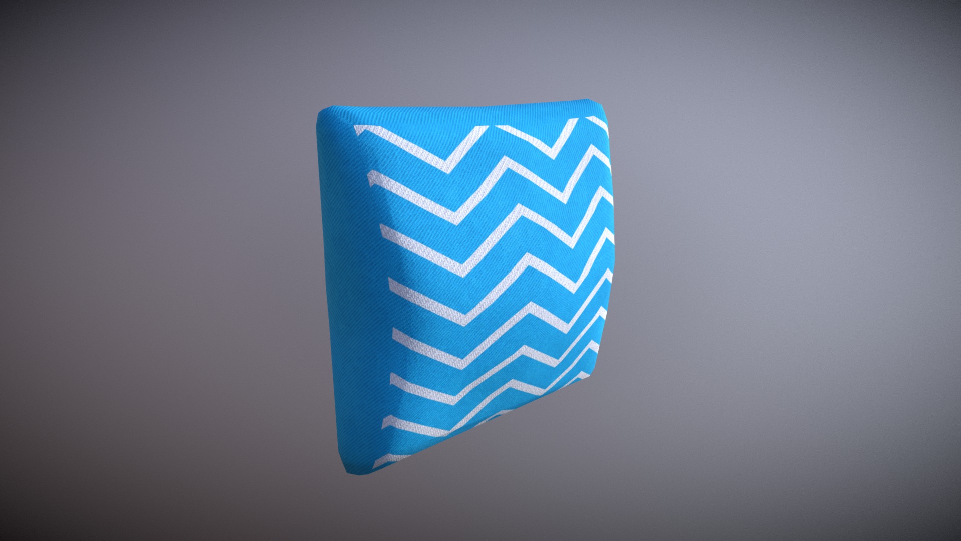 3D model Pillow - This is a 3D model of the Pillow. The 3D model is about logo.
