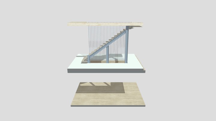 сходи 3D Model