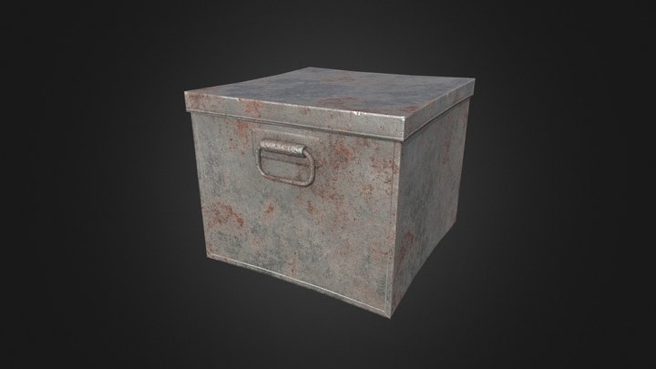 Metal Box 3D Model