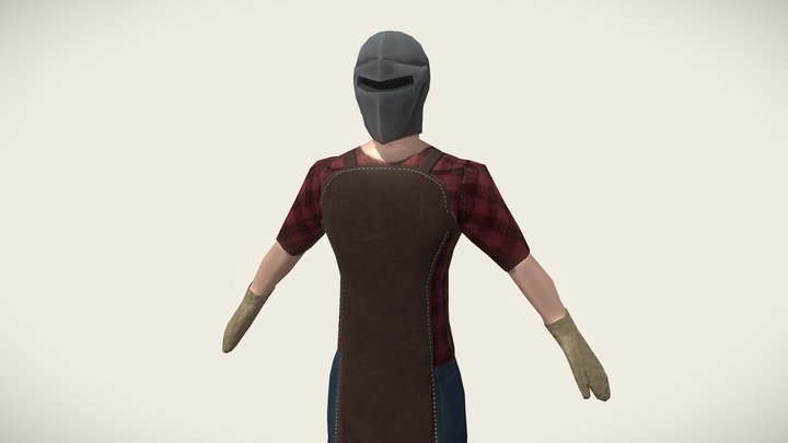 Blacksmith 3D Model
