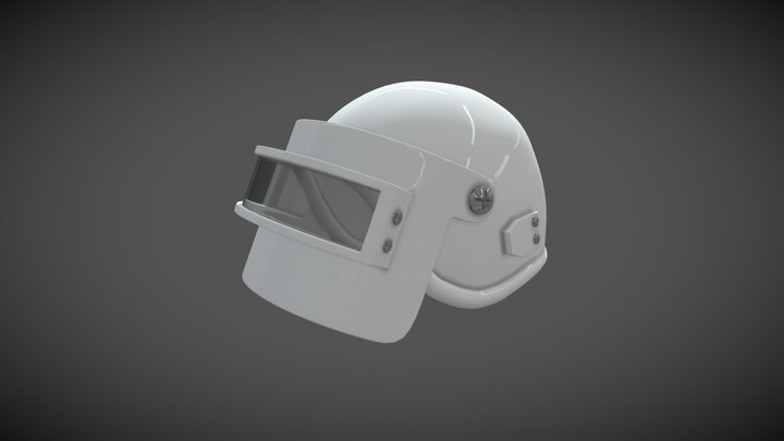 Military Protection Helmet 3D Model