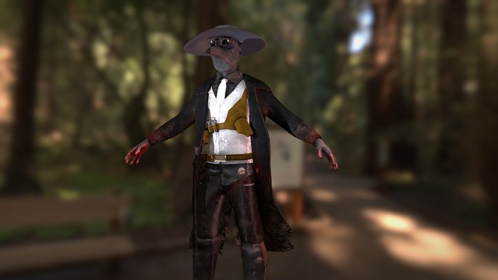 The Fanciful Doctor (Hunt:Showdown competition) 3D Model
