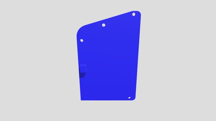 Palm Upper No Holes 3D Model