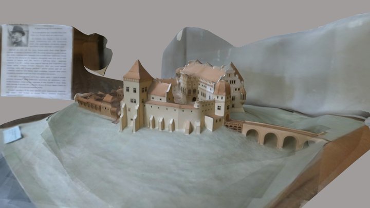 Old castle 3D Model