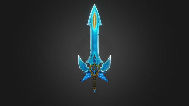 Frozen Greatsword 3D Model