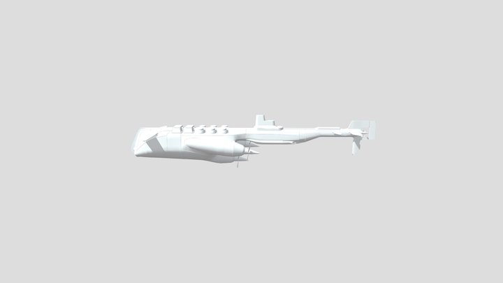 Yangtze submarine from Fallout 4 3D Model