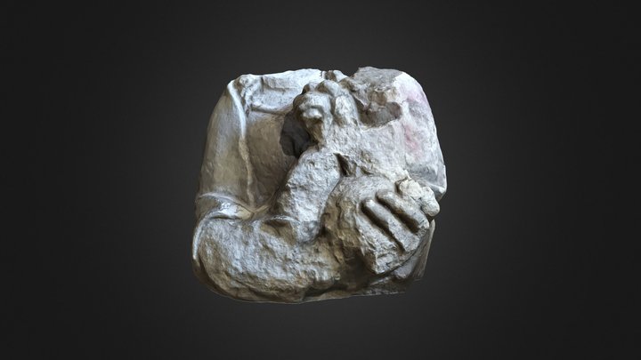 Vierge à l'Enfant 3D Model