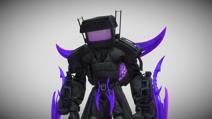 SEMI TITAN TVMAN (LOCK IN) 3D Model