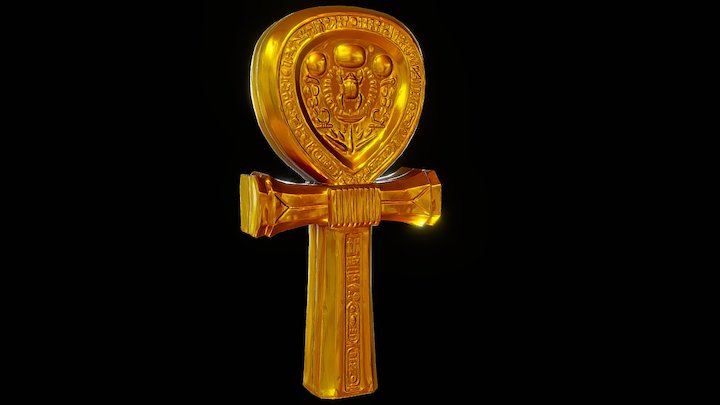 Egyptian Ankh 3D Model