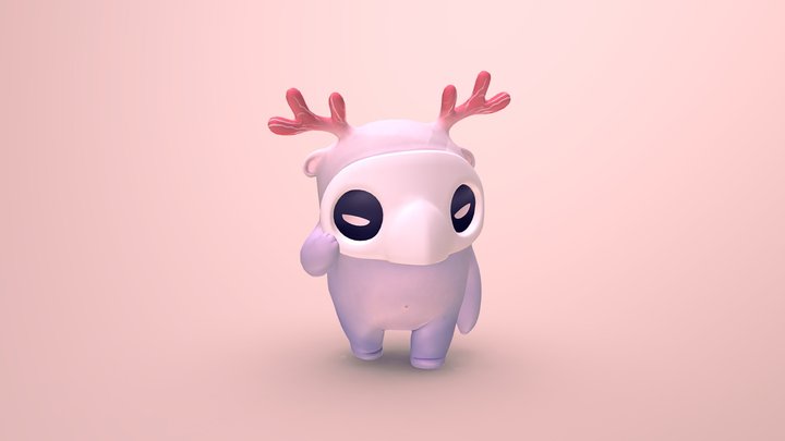 MADKIDs Muffinn Figure Fan Art 3D Model