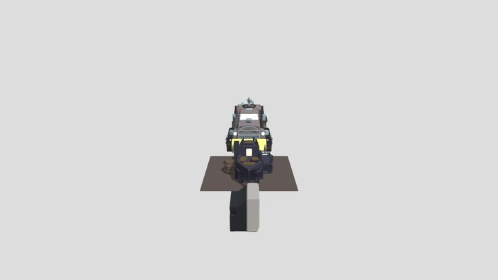 3 OBJECTS 3D Model