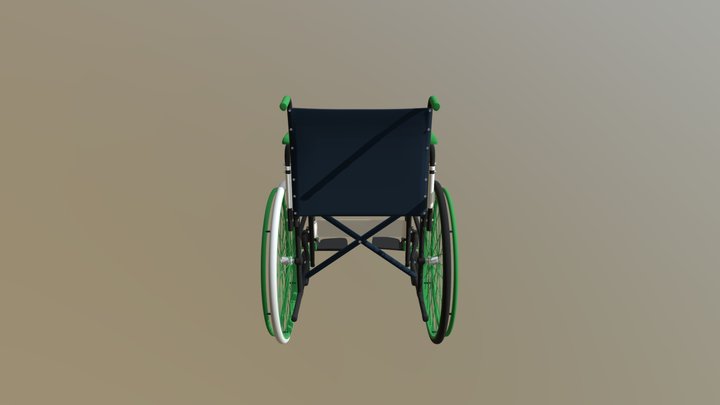 Wheel Chair 3D Model