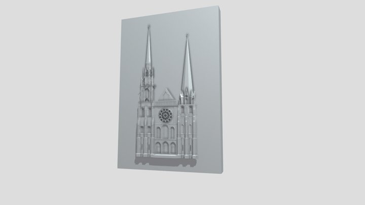 Marquagecathedrale 3D Model