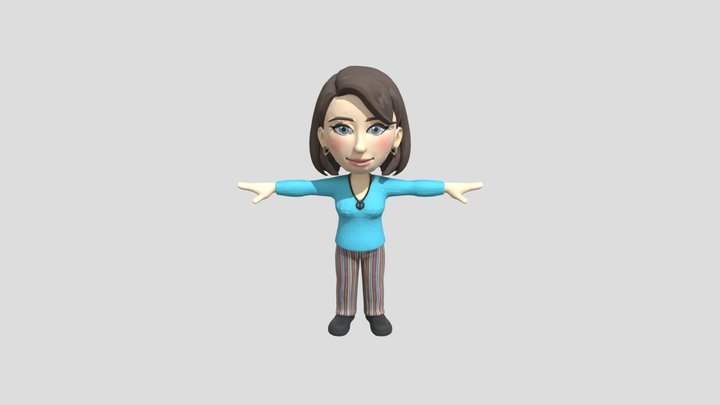 Bitmoji Avatar 3D Model